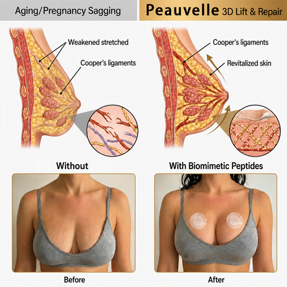 Last Day Buy 1 Get 1 Free ✨ Peauvelle✨ Breast Firming and Volume Patch – with innovative nano-microneedle technology