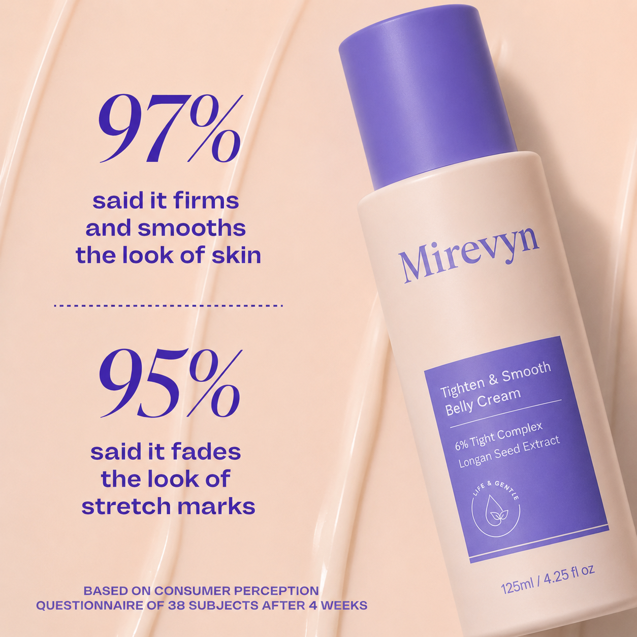 Mirevyn✨Last Day Buy 1 Get 1 Free✨Tighten & Smooth Belly Firming Cream
