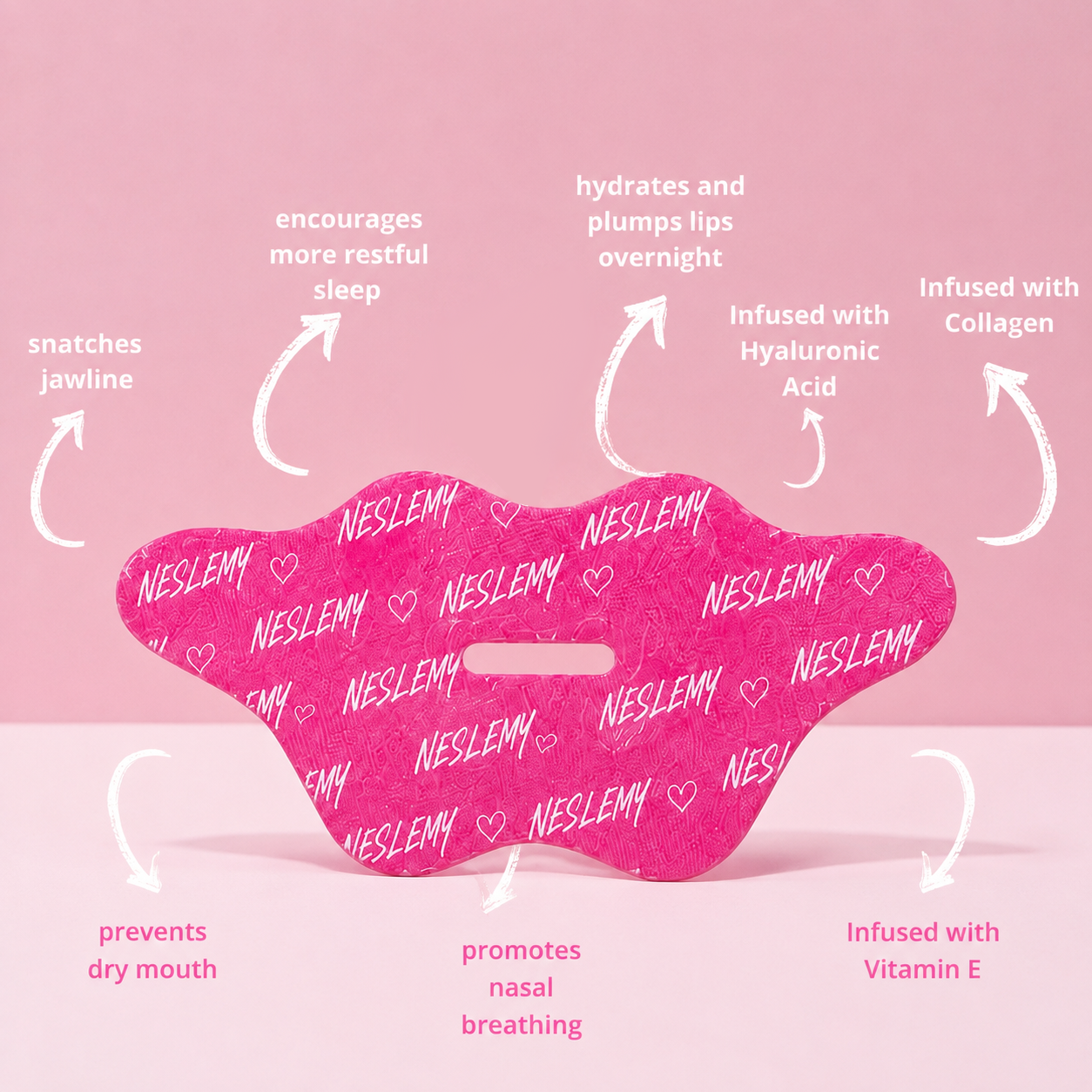 NESLEMY ✨ Last Day Buy 1 Get 1 Free 👄Hydrating Collagen Mouth Tape