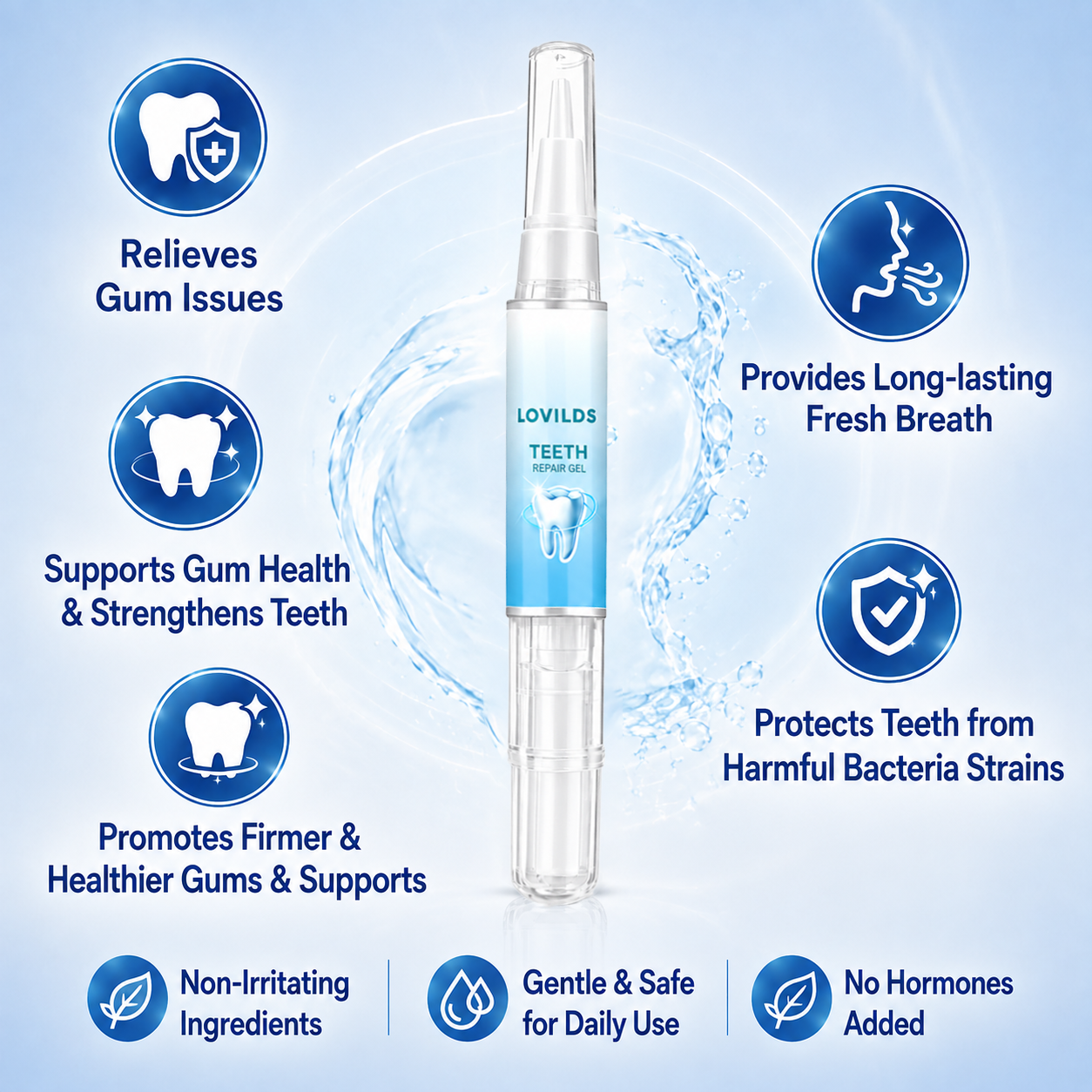 LOVILDS ✨Last Day Buy 1 Get 1 Free 🦷Advanced Gum & Teeth Care Gel