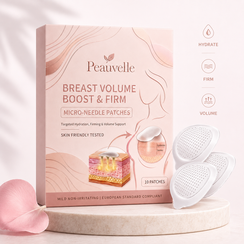 Last Day Buy 1 Get 1 Free ✨ Peauvelle✨ Breast Firming and Volume Patch – with innovative nano-microneedle technology