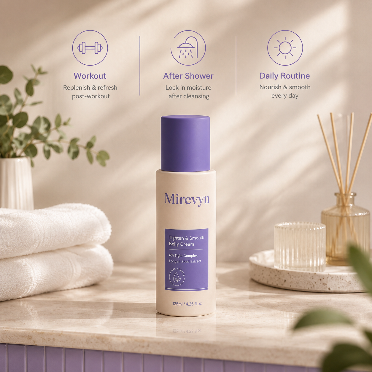 Mirevyn✨Last Day Buy 1 Get 1 Free✨Tighten & Smooth Belly Firming Cream