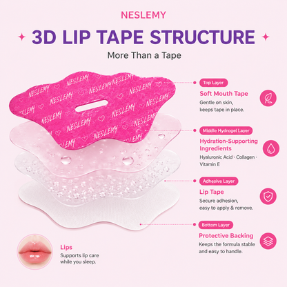 NESLEMY ✨ Last Day Buy 1 Get 1 Free 👄Hydrating Collagen Mouth Tape