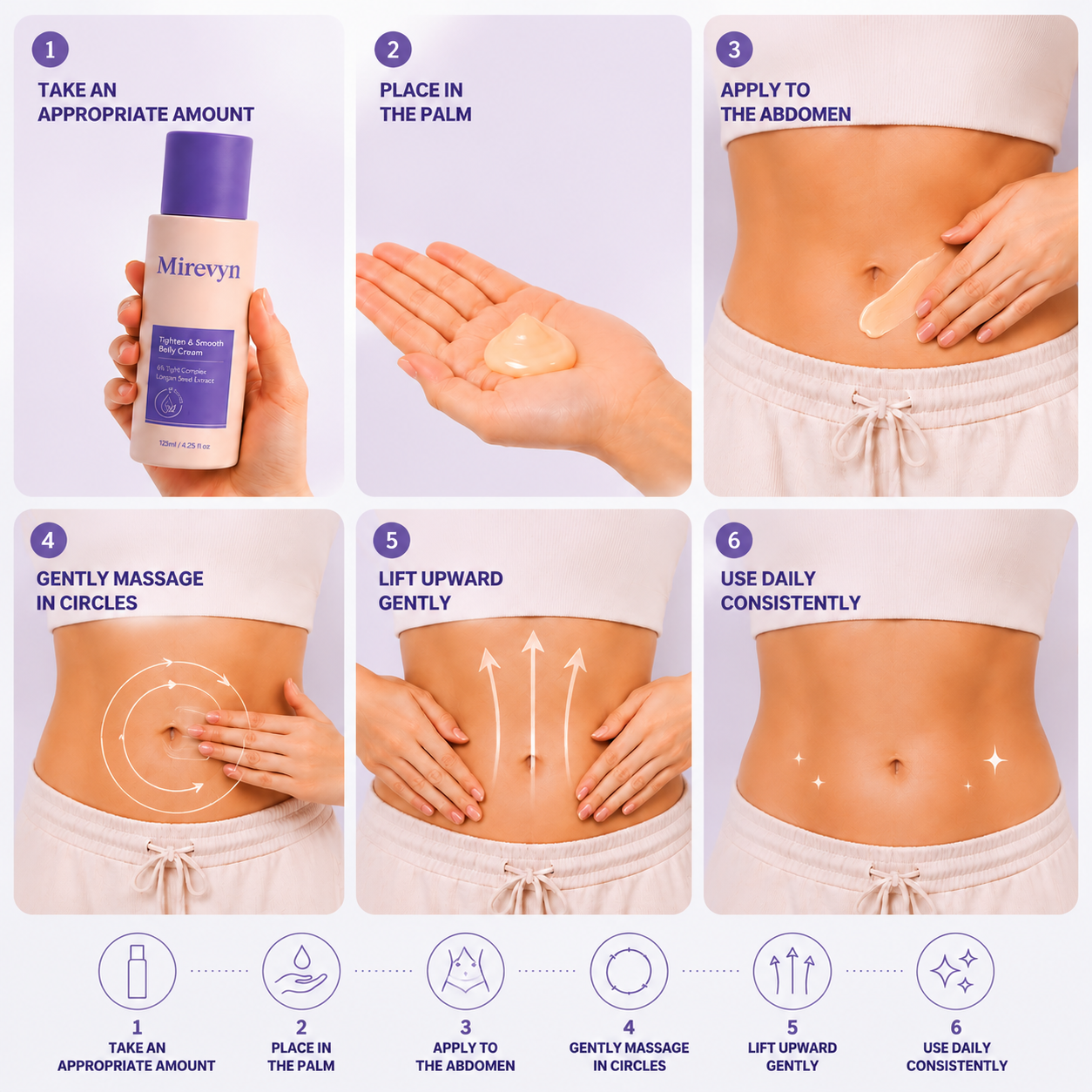 Mirevyn✨Last Day Buy 1 Get 1 Free✨Tighten & Smooth Belly Firming Cream