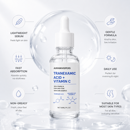 Aurawhispers✨ Last Day Buy 1 Get 1 Free💧 Brightening Serum-Helps improve dull skin texture and leaves appearance brighter.