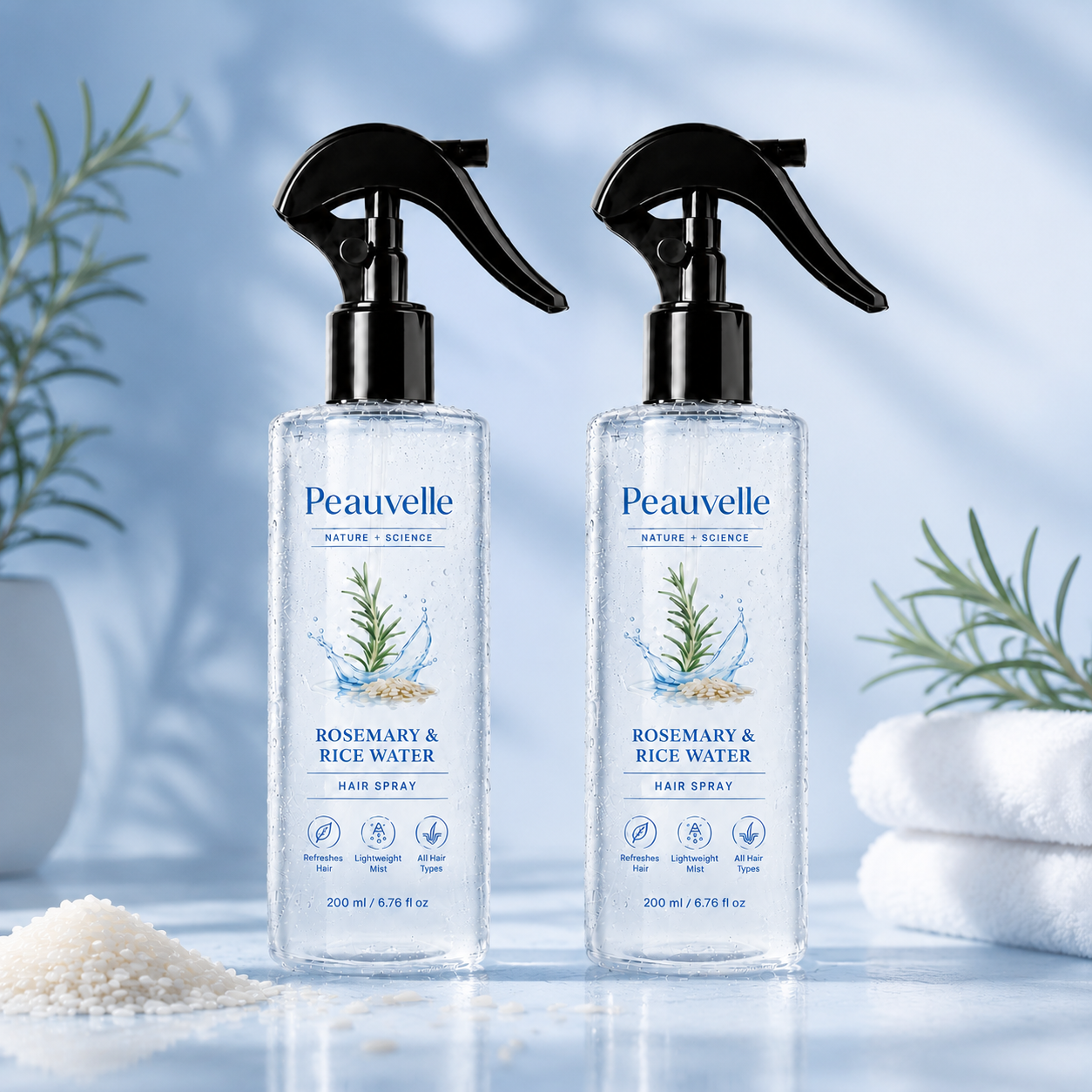 Last Day Buy 1 Get 1 Free 💗Peauvelle💧Rosemary Hair Care Spray