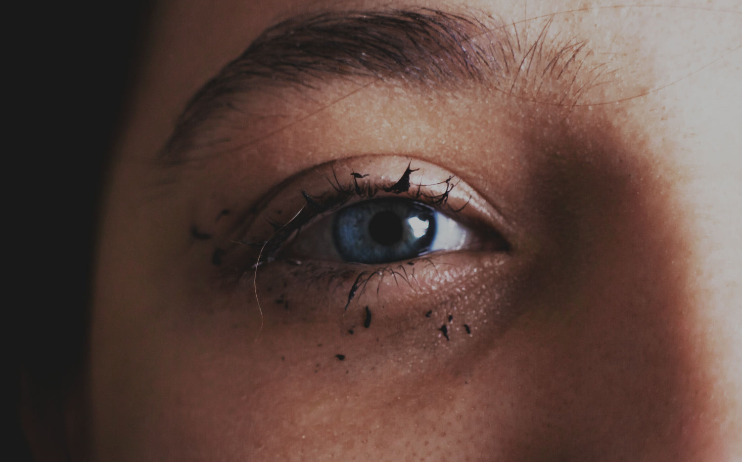 Makeup wearing off and smudging under eyes
