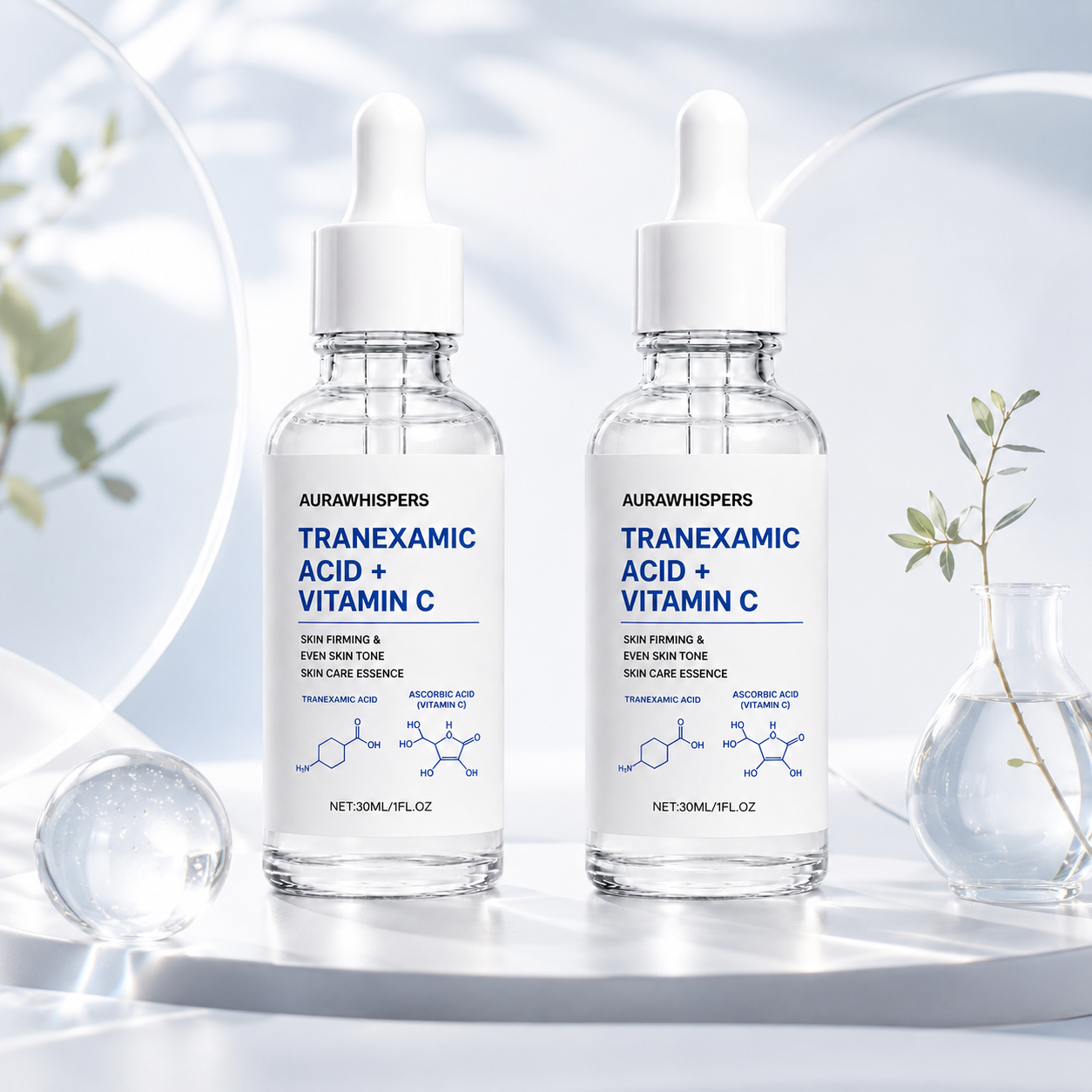 Aurawhispers✨ Last Day Buy 1 Get 1 Free💧 Brightening Serum-Helps improve dull skin texture and leaves appearance brighter.