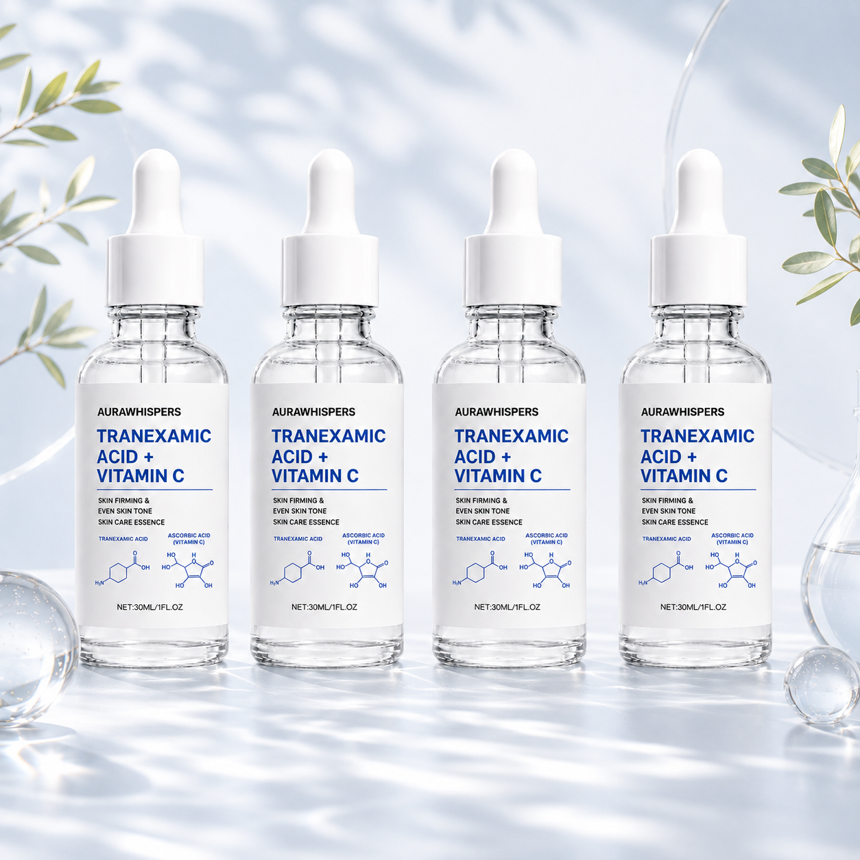 Aurawhispers✨ Last Day Buy 1 Get 1 Free💧 Brightening Serum-Helps improve dull skin texture and leaves appearance brighter.